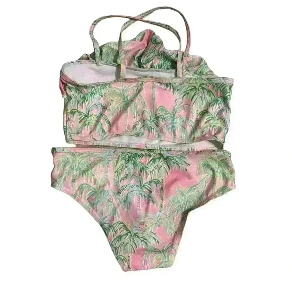 Tommy Bahama swimsuit set  10/12  little girl two piece with cover up k143 - Picture 7 of 8